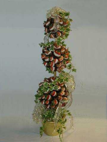 Strawberry Topiary Tree - Large